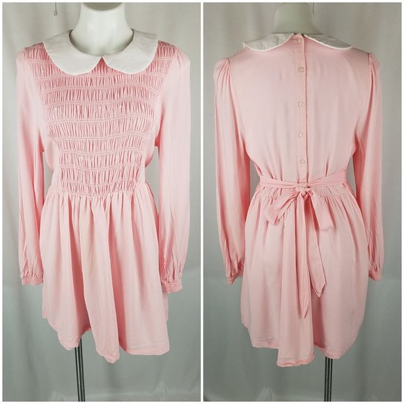 Spirit Dresses & Skirts - Spirit Halloween dress NETFLIX STRANGER THINGS "ELEVEN" pink ADULT L